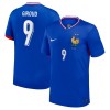 Maglia ufficiale Francia Giroud 9 Casa Euro 2024 per Uomo